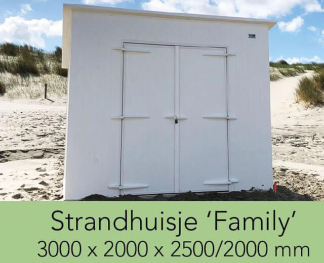 10. Strandhuisje family