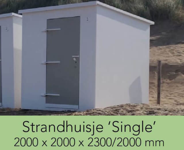 8. Strandhuisje single