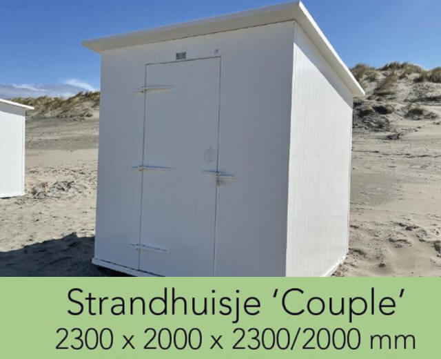 9. Strandhuisje couple